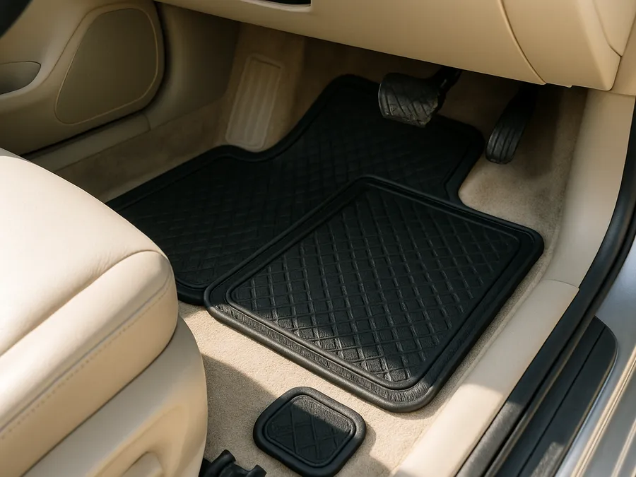 car mats — on location