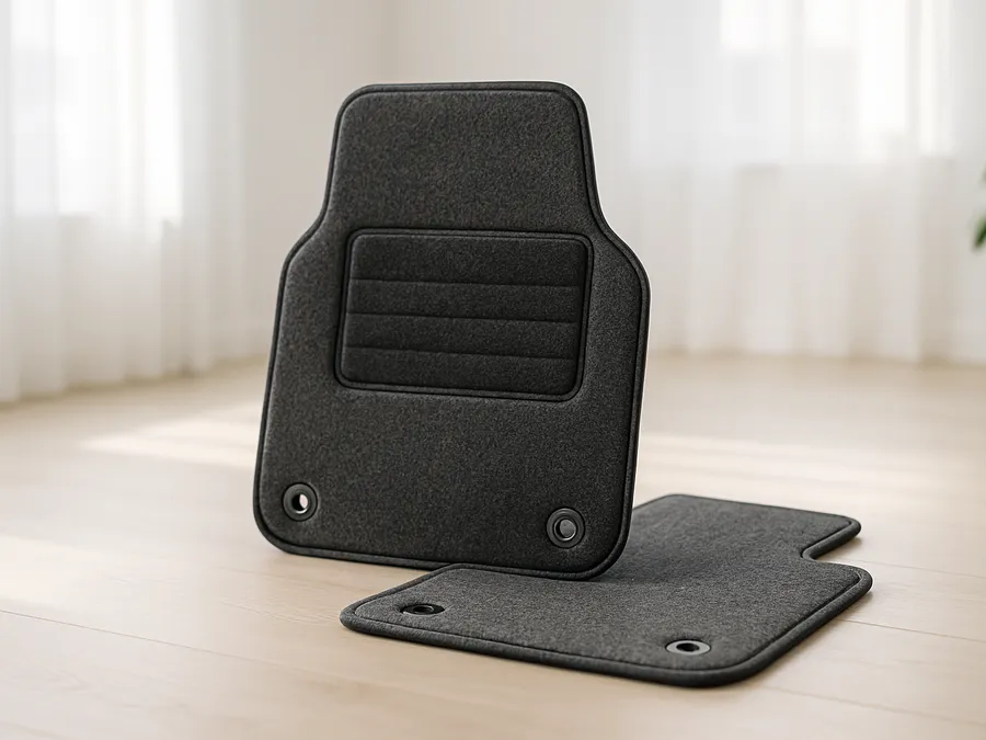 car mats — on location